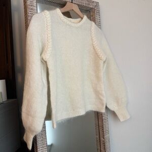 Sezane Annita Jumper in Ecru